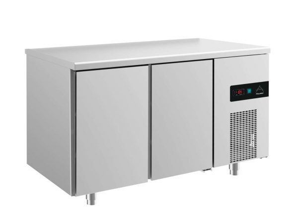 Kühltisch -2 bis +8°C 1400x700x850mm mit 2 Türen – Bild 1