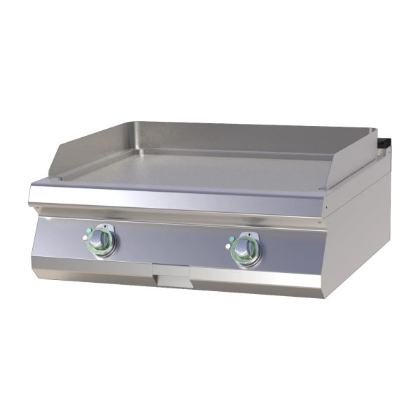 Elektro-Grillplatte glatt mit 2 Heizzonen – Bild 1