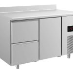 Kühltisch -2 bis +8°C 1400x700x850mm mit 1x Tür und 1x zwei Schubladen