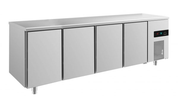 Kühltisch -2 bis +8°C 2330x700x850mm mit 4 Türen – Bild 1