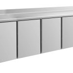 Kühltisch -2 bis +8°C 2330x700x850mm mit 4 Türen
