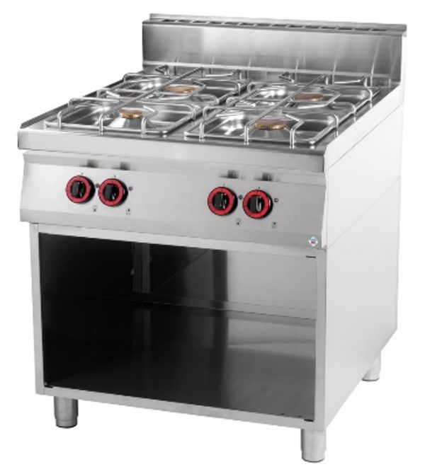 Thermik Serie 900 I Gasherd mit Unterbau I SP-90/80G – Bild 1