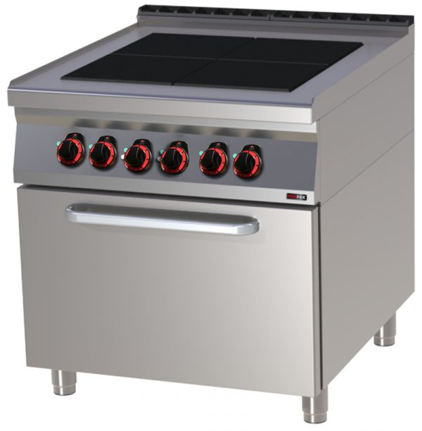 Thermik Serie 900 I Elektroherd mit Backofen I SPLT-90/8021E – Bild 1