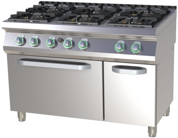 Thermik Serie 700 I Gasherd mit Elektro-Backofen I SPT-780/21GE – Bild 1