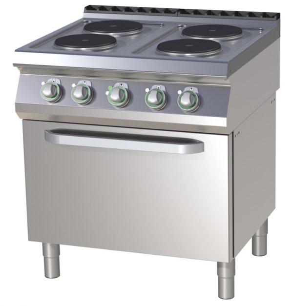 Thermik Serie 700 I Elektroherd mit Backofen I SPT-780/11E – Bild 1