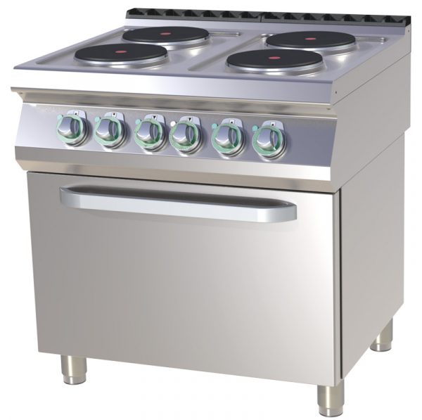 Thermik Serie 700 I Elektroherd mit Backofen I SPT-780/21E – Bild 1