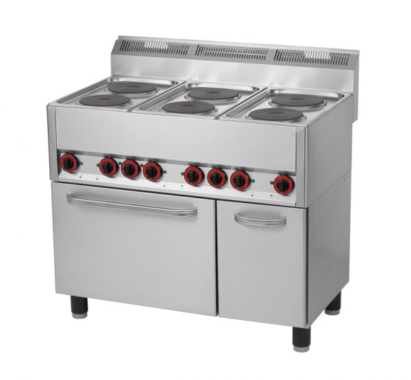 Thermik Serie 600 I Elektroherd mit Elektrobackofen I SPT-90ELS – Bild 1