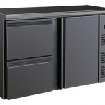 Flaschenkühltisch I 350L I 1 Tür / 2 Schubladen I BBC220