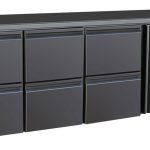 Flaschenkühltisch I 698L I 1 Tür / 6 Schubladen I BBC460