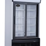 Flaschenkühlschrank 1000 L 1200x730x2036 mm, weiß, Schiebetüren